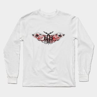 Gothic moth Long Sleeve T-Shirt